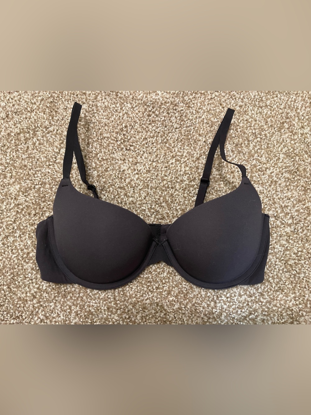 SKIMS Black Strapless Convertible Push-Up Bra